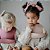 Babador De Silicone Infantil Mushie Blush - BR - Imagem 2