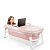 Banheira De Plástico Extra Grande Rosa Baby Pil - Imagem 4