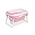 Banheira De Plástico Media Rosa Baby Pil - Imagem 1