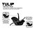 Bebê Conforto Para Carro ABC Design Tulip Black - Imagem 11