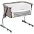 Berço Portátil Co-Bed Side By Side Safety 1st Marron - Imagem 3
