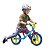 Bicicleta de Equilíbrio Infantil Bandeirante Balance Bike Azul - Imagem 3