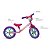 Bicicleta de Equilíbrio Infantil Bandeirante Balance Bike Rosa - Imagem 2