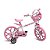 Bicicleta Infantil Bandeirante Hello Kitty Rosa - Imagem 1