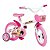 Bicicleta Infantil Turminha Guará Para Meninas Rosa - Imagem 1