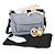 Bolsa Maternidade Fashion ABC Design Cinza - Imagem 4