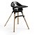 Cadeirinha de Alimentação Clikk Black Natural Stokke - Imagem 2