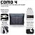 Carrinho de Bebê + Moisés + Bolsa - Como 4 ABC Design Diamante Asphalt - Imagem 3