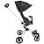 Carrinho De Bebê Kiddo Spider Preto - Imagem 2