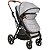 Carrinho De Bebê Kiddo Travel System Nomad Melange Grafite - Imagem 2
