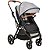 Carrinho De Bebê Kiddo Travel System Nomad Melange Grafite - Imagem 1
