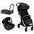 Carrinho de Bebê Maxi-Cosi Travel Sistem Eva³ Trio Essential Black Champagne - Imagem 1