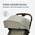 Carrinho de Bebê Maxi-Cosi Travel System Eva³ Luxe Trio Twillic Truffle - Imagem 4