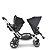 Carrinho De Bebê Para Gêmeos Zoom ABC Design Storm - Imagem 4
