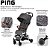 Carrinho De Bebê Ping ABC Design Diamante Asphalt - Imagem 4