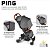 Carrinho De Bebê Ping ABC Design Diamante Asphalt - Imagem 2
