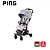 Carrinho De Bebê Ping ABC Design Graphite - Imagem 1