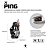Carrinho De Bebê Ping ABC Design Graphite - Imagem 6