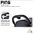 Carrinho De Bebê Ping ABC Design Woven Black - Imagem 5