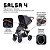 Carrinho De Bebê Salsa 4 ABC Design Diamond Asphalt - Imagem 4