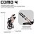 Carrinho de Bebê Travel System Como 4 ABC Design Diamante Rose Gold - Imagem 5