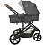 Carrinho De Bebê Travel System Trek Melange Graphite Kiddo - Imagem 6
