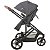 Carrinho De Bebê Travel System Trek Melange Graphite Kiddo - Imagem 3