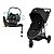 Carrinho Travel System Gia XP TS Trio Isofix 360° Midnight Black - Maxi-Cosi - Imagem 1