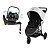 Carrinho Travel System Gia XP TS Trio Isofix 360° Midnight Moon - Maxi-Cosi - Imagem 1