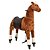 Cavalinho Uppi Montaria Kiddo Marrom G - Imagem 1