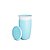 Copo De Treinamento com Tampa Munchkin 360º Azul 296ML - Imagem 1