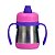 Copo Térmico Infantil Thermos Rosa e Roxo Inox 210ml - Imagem 1