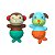 Kit Brinquedo De Banho Skip Hop Macaco & Cachorro - Imagem 1