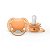 Kit Chupeta Avent Ultra Soft Dupla Verde e Laranja 0-6M39269040 - Imagem 5