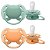 Kit Chupeta Avent Ultra Soft Dupla Verde e Laranja 0-6M39269040 - Imagem 2
