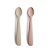 Kit de Colheres Infantil Mushie Blush/Shifting Sand - BR - Imagem 1