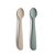 Kit de Colheres Infantil Mushie Cambridge Blue/Shifting Sand - BR - Imagem 1