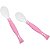 Kit de Talheres Articuláveis Classic Clingo Rosa - Imagem 3