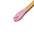 Kit de Talheres Infantil Bambu e Silicone Petit Piá Rosa - Imagem 4