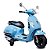 Lambreta Elétrica Infantil Bandeirante 12V Azul - Imagem 1