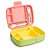 Lancheira Com Talheres Bento Box Munchkin Amarela Clara - Imagem 1