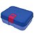 Lancheira Thermos Bento Box Kids 8 Peças Roxo - Imagem 1