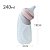 Mamadeira Angulada em Silicone Marcus & Marcus 240ML Rosa - Imagem 3