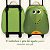 Mochila De Rodinha Safari Tiny Love Croco - Imagem 4