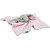 Naninha Infantil Clingo Coelhinha Listrada Rosa - Imagem 2
