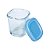 Potes de Vidro Para Armazenamento de Leite Materno Clingo Azul - Imagem 3