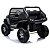 Quadriciclo Elétrico Infantil UTV Mercedes Benz Unimog 12V Preto - Imagem 2