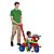 Triciclo Infantil Bandeirante Velotrol Vermelho - Imagem 4