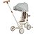 Triciclo Infantil Premium Baby E-lite Trike Off White/ Cinza - Imagem 3