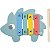 Brinquedo Xilofone Infantil Cloudy Buba - Imagem 1